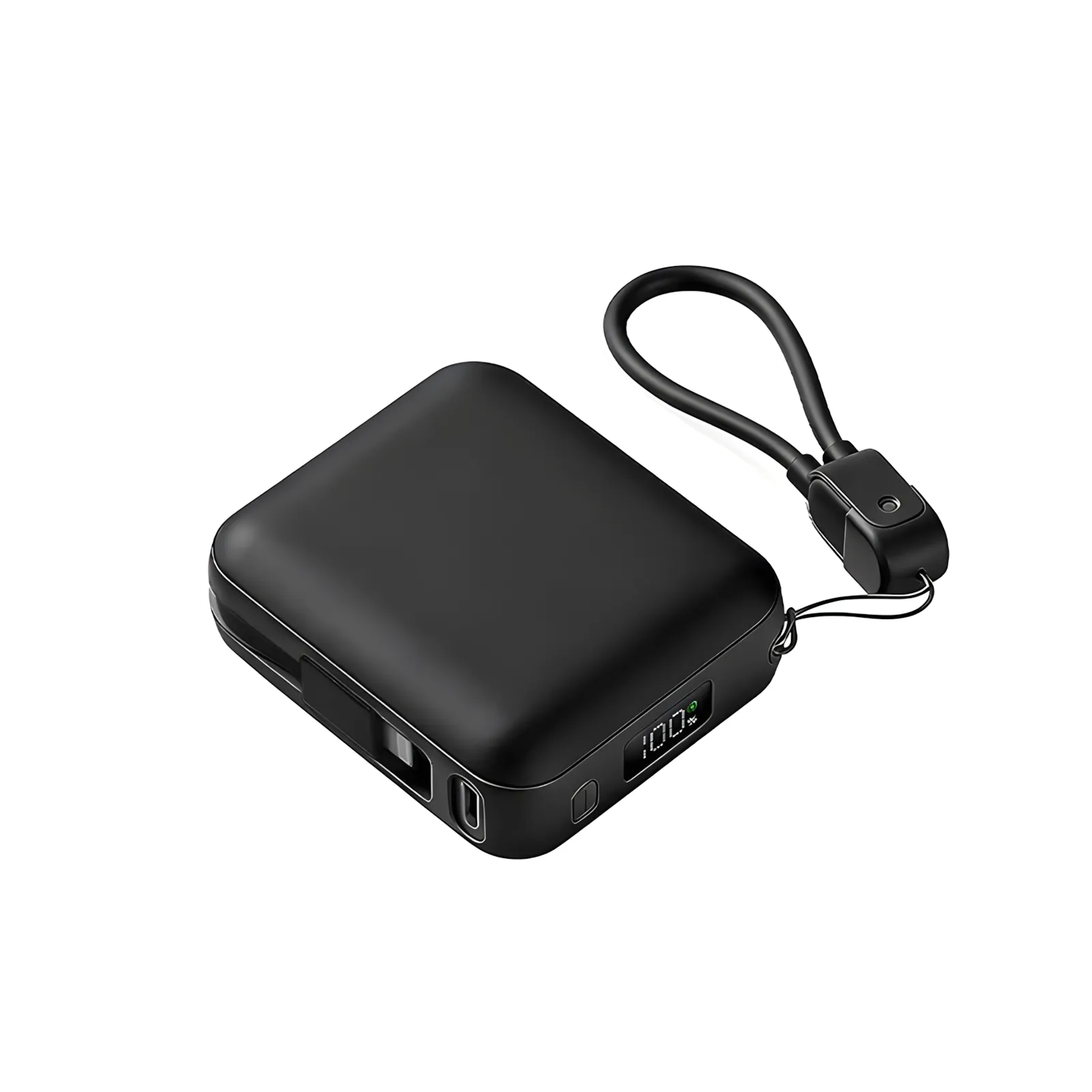 Pobron Power Bank With Built-In Cables - Image 2